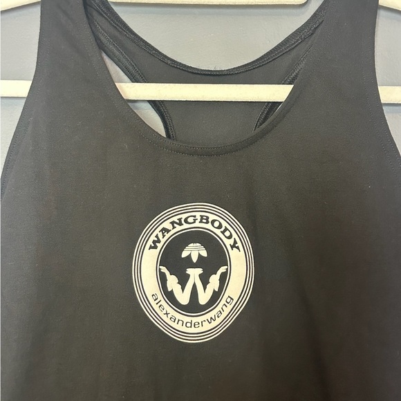 NWT Alexander Wang Adidas Collab Black Wangbody 1 piece body suit athletic wear